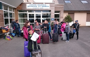 Arrivée à Aubigny, tous en forme,...