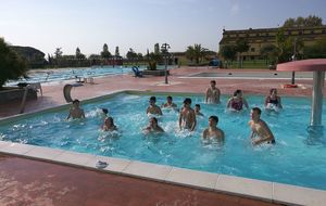 séance Aquagym avec le club de Montmorency...