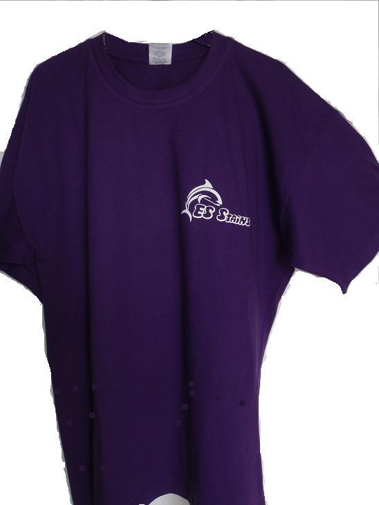 Tee-shirt club (violet à l'unité)