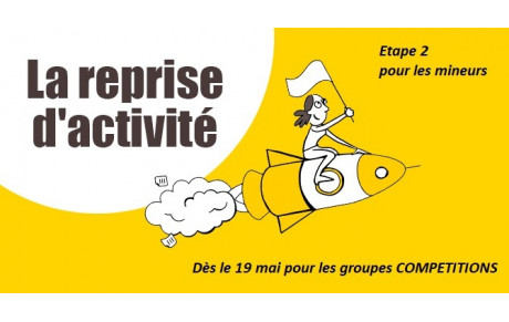 Reprise pour les groupes COMPETITIONS